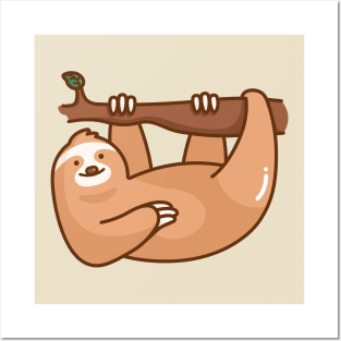 Scratching Sloth Posters and Art